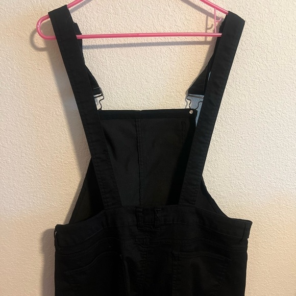 Fashion Nova Black Overalls Size 1X - Picture 6 of 9